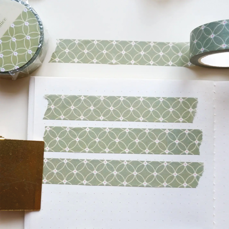Note and wish Coin Lattice washi tape - Afbeelding 2