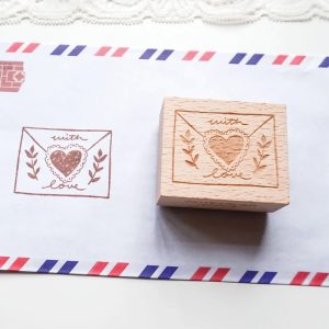 Note and Wish With Love Envelope Heart